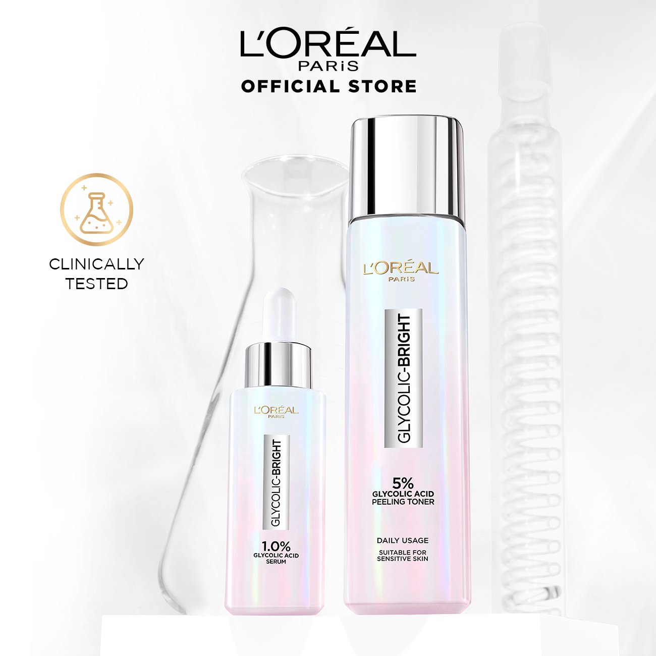 Glycolic Bright 5 Glycolic Acid Peeling Toner 128ml