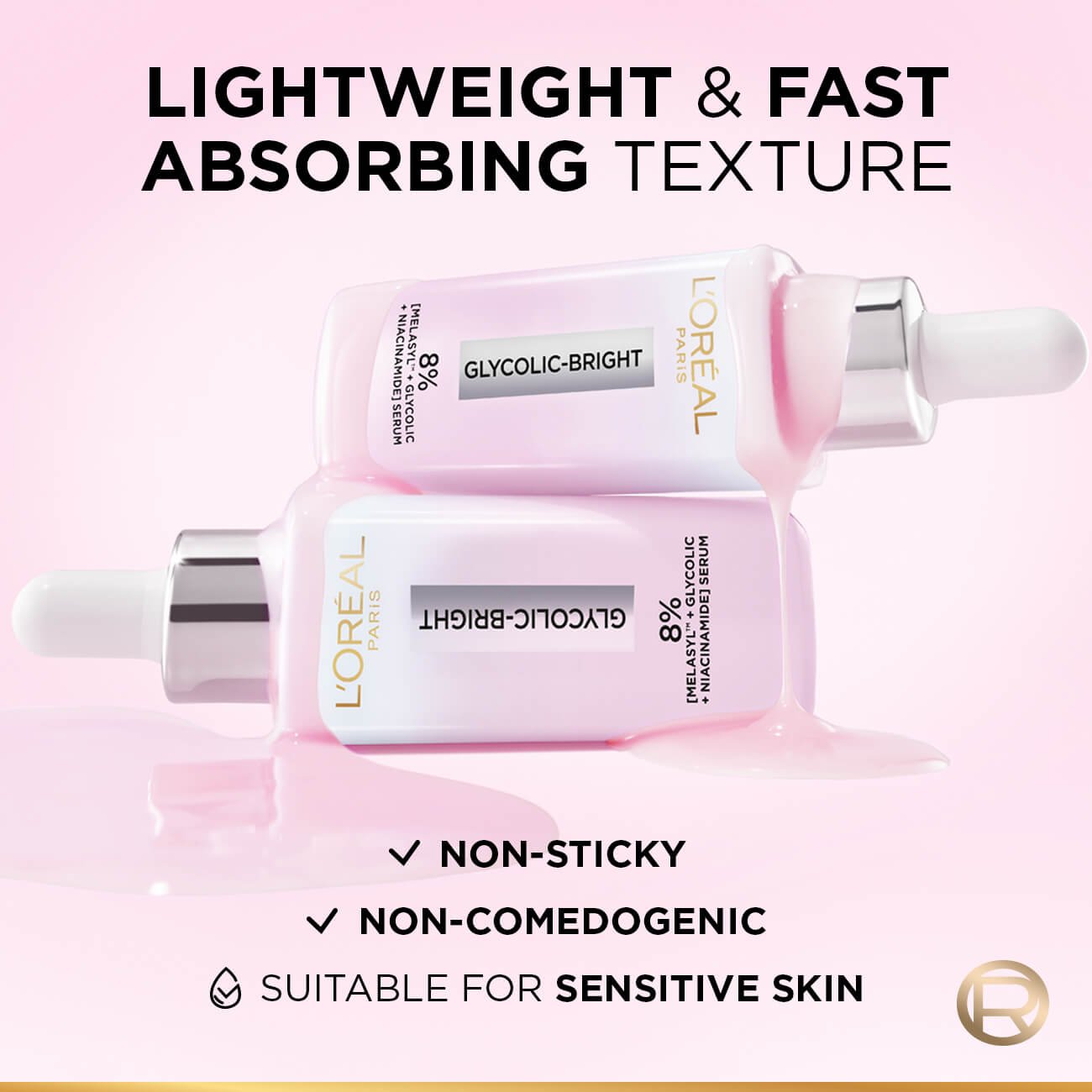 L Oréal Paris Glycolic Bright 8 Melasyl Glycolic Niacinamide