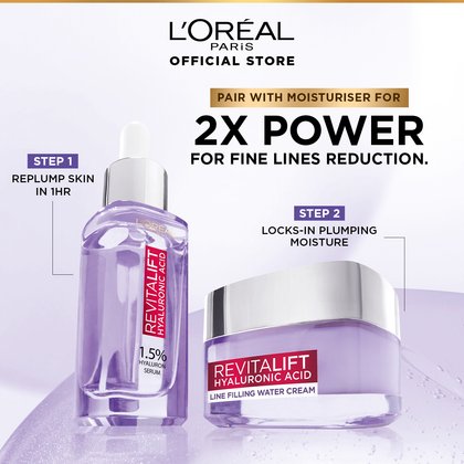 Revitalift Hyaluronic Acid Serum (Plump, Youthful, Radiance, Hydration ...