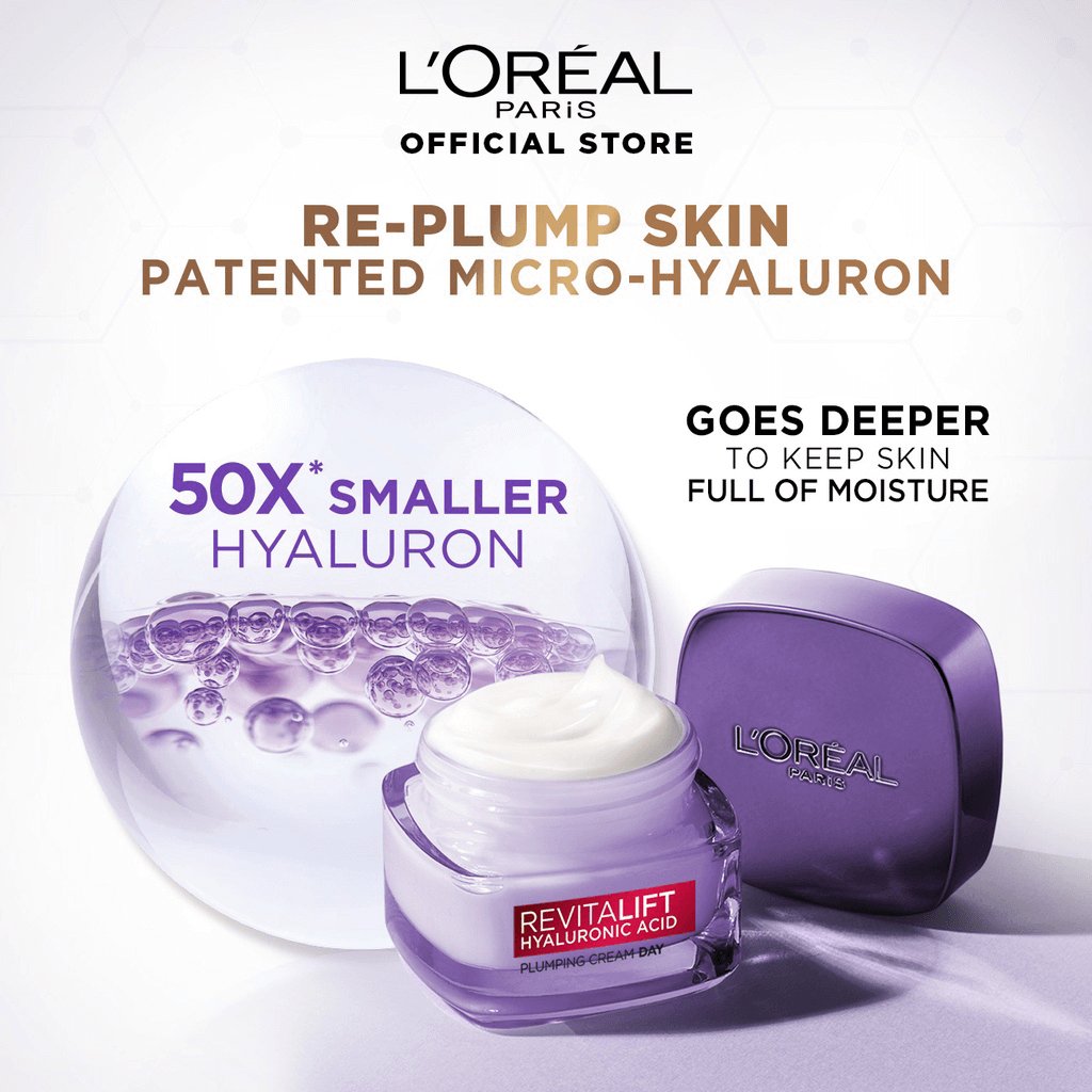 Revitalift Hyaluronic Acid Plumping Day Cream 50ml