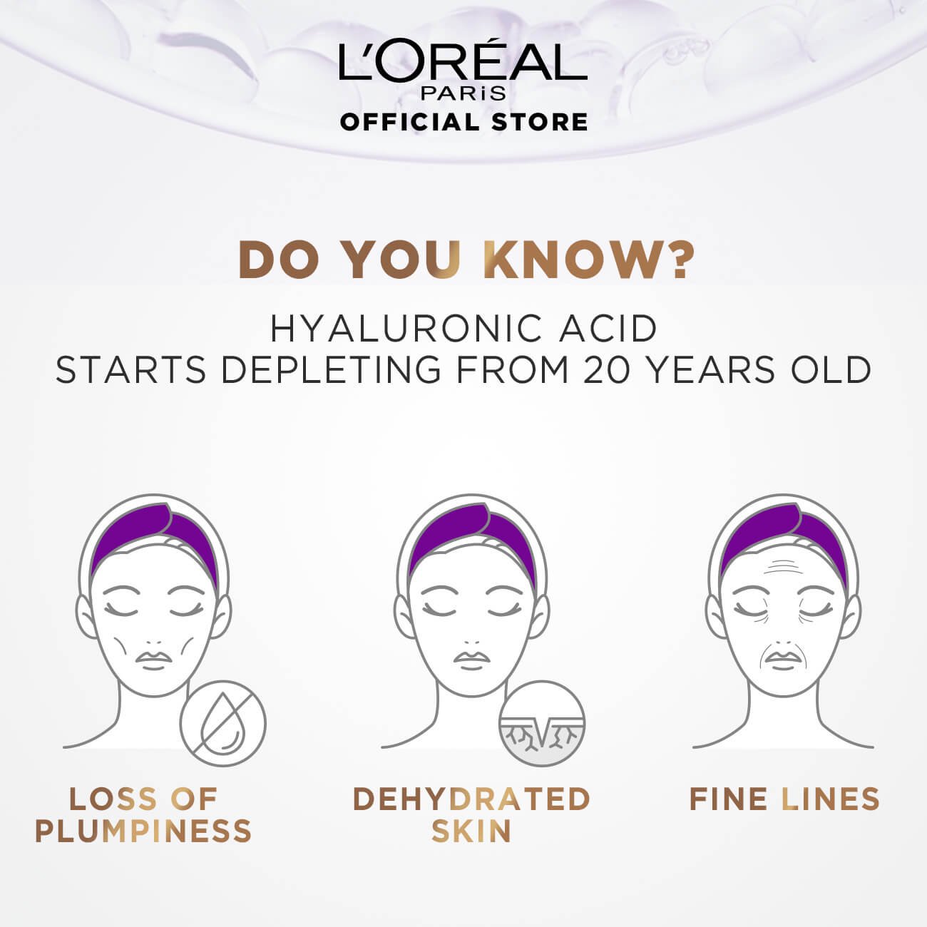 Revitalift Hyaluronic Acid Gel Cleanser100ml