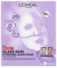 1 REVITALIFT GLASS SKIN HYDROGEL GLOW MASK 1PC Revised